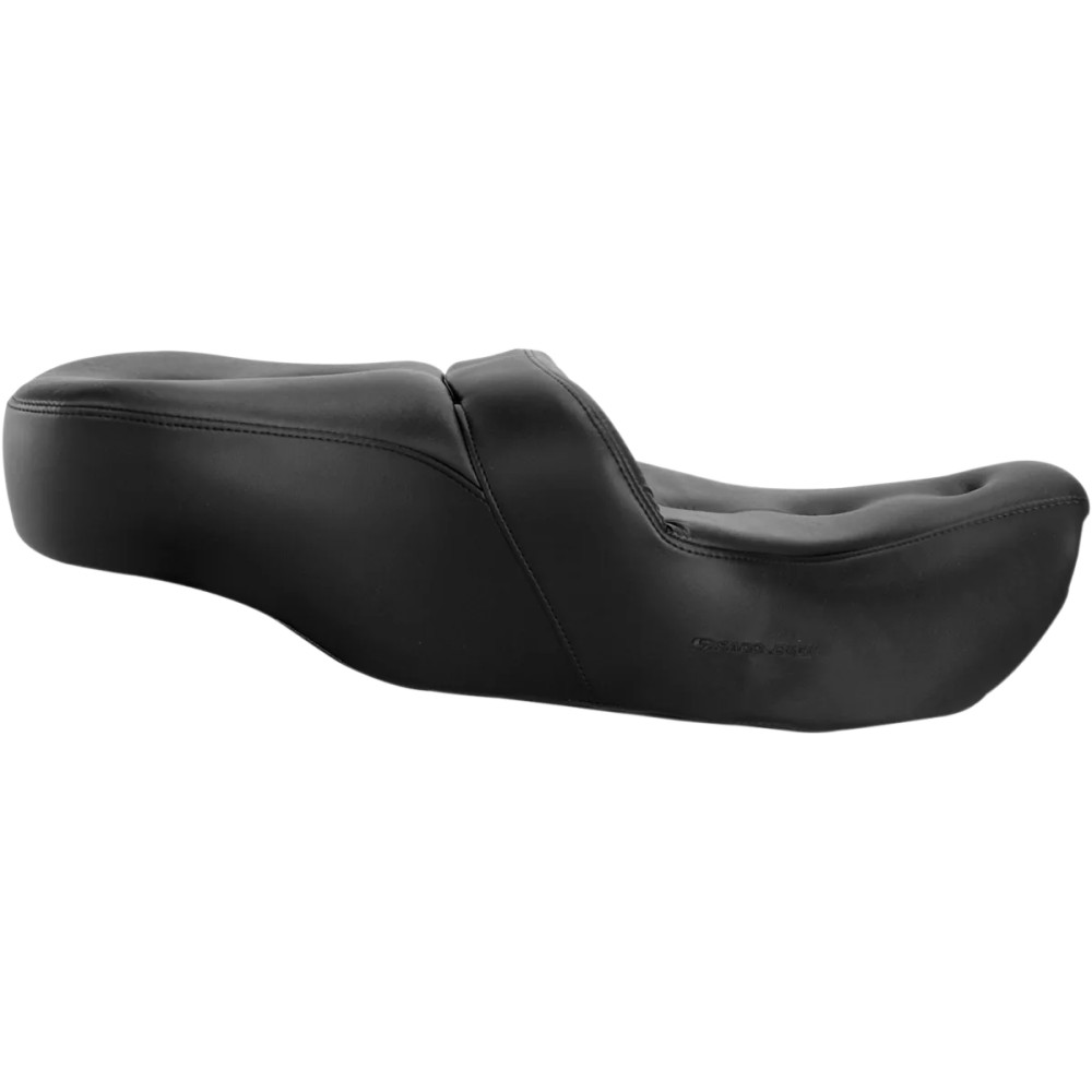 Pillow-Top Roadsofa™ Seat — Black, Overall length 30.5 in, Driver width 14.5 in, Lumbar 5 in