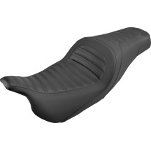 Slim Roll & Pleat Seat — Overall length 76 cm (30"), driver 38 cm × 30.5 cm (15" × 12")