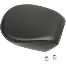 Bare Bones Series Pillion Pad — 30.5 cm (12") × 27.5 cm (10-3/4"), Fits standard tank, Black