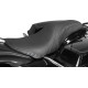 Tripper Fastback™ Seat for Yaffe Tank — 7" (18 cm) rear width, PYO/Bagger Nation Razor Back Tank fit, Black