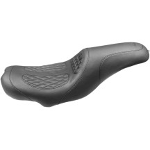 Dave Perewitz Signature Series Fastback 2-Up Seat — 71 cm (28 in) overall length, Fits Paul Yaffee Stretch Tank, Black