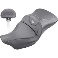 Extended Reach RoadSofa™ Seat — 44.5 cm (17-1/2 in) driver length, 37 cm (14-1/2 in) width, Black