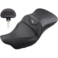 Heated Roadsofa™ Carbon Fiber Seat — Black, 76 cm (30") overall length