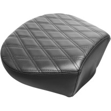 Monterey Sport Pillion Pad — 15" driver width, Black