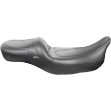 Maverick Daddy Long Legs Seat — 14" driver width, one-piece, Black