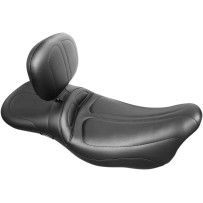 Maverick Daddy Long Legs Seat — 14" driver width, 13" rear width, 4" thickness, Black