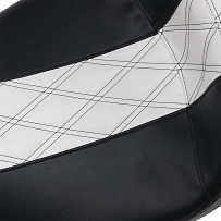 Outcast Daddy Long Legs Seat — 2-Up Seat, Black, Double Diamond