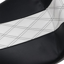 Outcast Daddy Long Legs Seat — 2-Up Seat, Black, Double Diamond