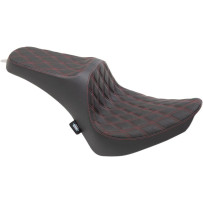 Predator III Seat — 75 cm (29-1/2") overall length, 30.5 cm (12") width, fits Drag and most Harley-Davidson sissy bars