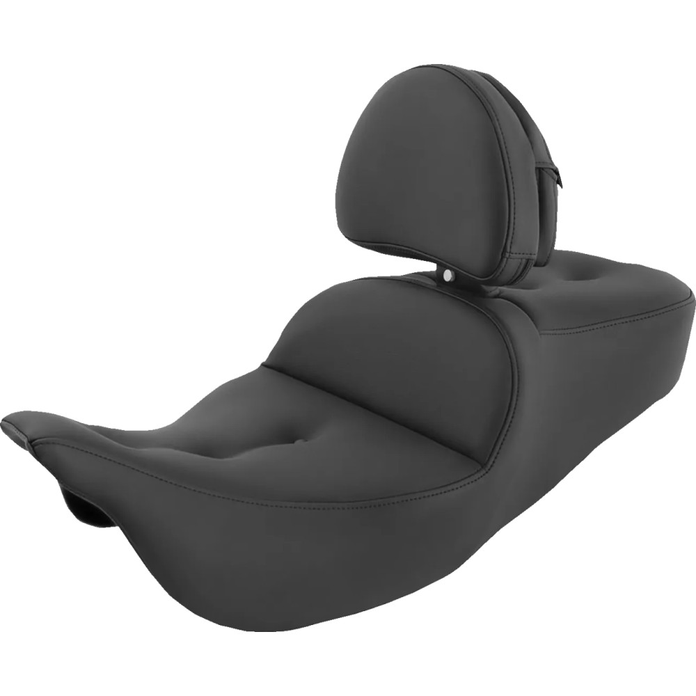 Pillow-Top Roadsofa™ Seat — 30 in overall, driver 15-1/2 × 15 in, Black
