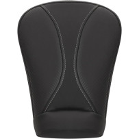 Dominator Pillion Pad — 32 cm length, 25.5 cm width, Black