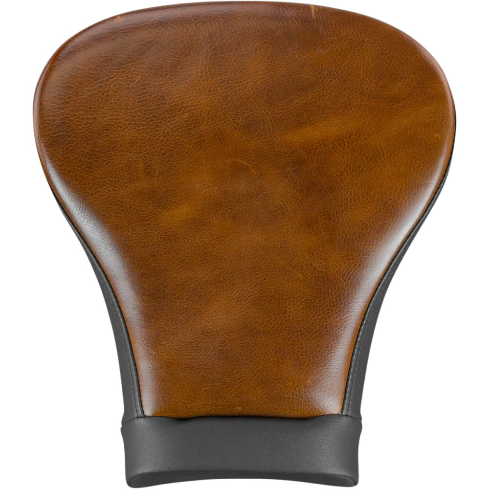 Pillion Pad — Distressed brown, Leather, GelCore™, Touring, Lariat