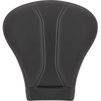 Dominator Pillion Pad — Black, Gray, rear 32 cm (12-1/2") × 33 cm (13")
