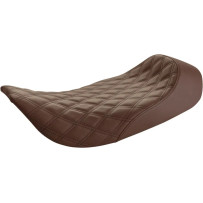 Renegade Lattice Stitch Solo Seat — 43 cm (17"), 29 cm (11.5"), Brown
