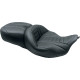 One-Piece Deluxe Touring Seat with Removable Backrest Option — Driver 48.5 cm (19"), Rear 35.5 cm (14")