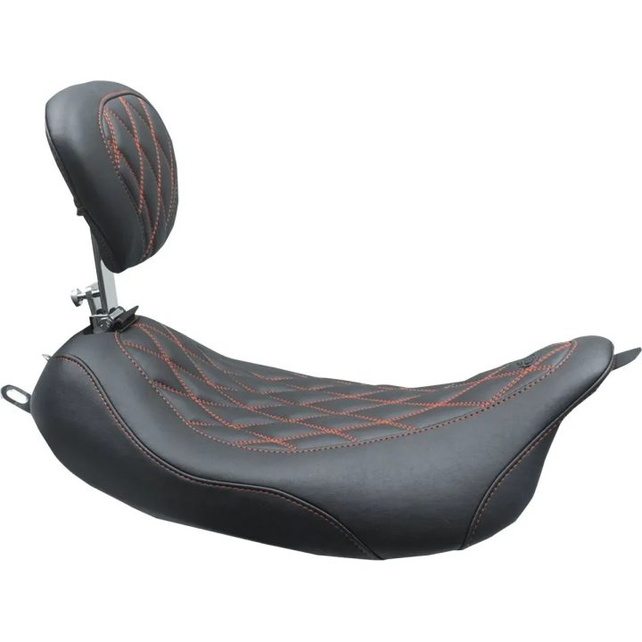 Wide Tripper™ Solo Seat With Removable Driver Backrest — 14" width
