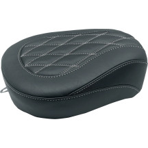 Wide Tripper™ Passenger Seat For Harley-Davidson — Rear seat width 29 cm (11.5") , Black, Gray