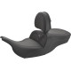 Roadsofa™ Carbon Fiber Seat — 17" x 14-1/2", lumbar 5.5", Black