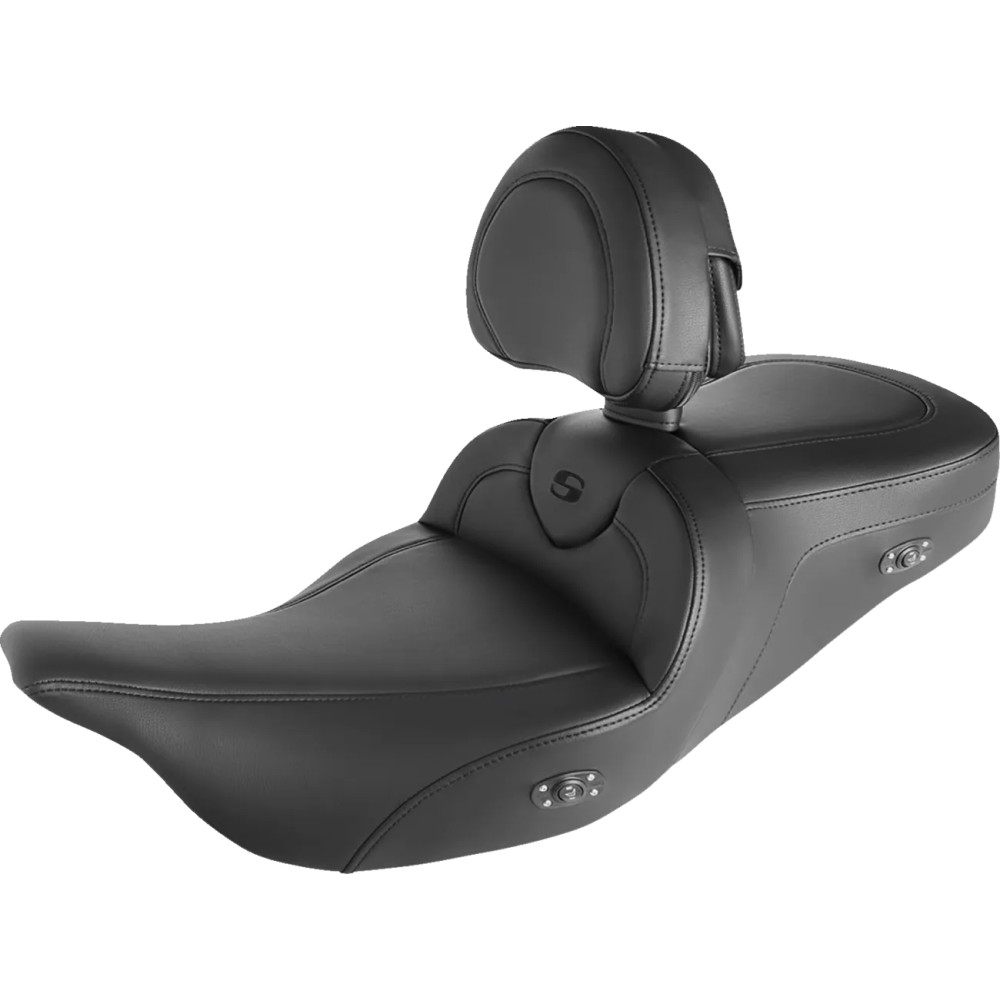 Roadsofa™ Standard Reach Heated Seat — Black, 79 cm (31") overall length, 39.5 cm (15-1/2") driver seat length