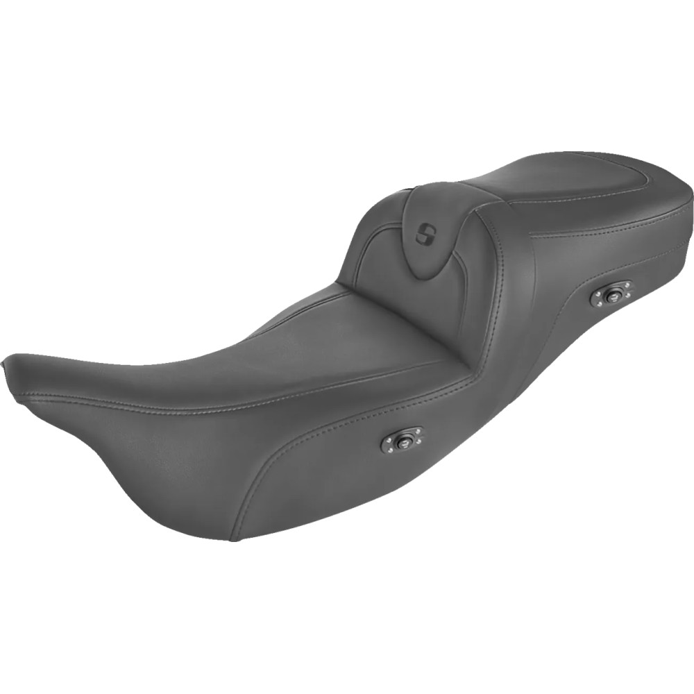 Heated RoadSofa™ Seat for Trikes — Black, 30-1/2" overall length