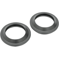 Fork Boots/Dust Seals — 39 mm (1.54") fork tube, Black