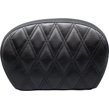 Sissy Bar Pad — 8" H, 11-3/4" W, 2-1/2" thick, Black