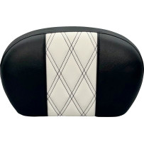 Sissy Bar Pad — 8" H, 11-3/4" W, 2-1/2" thick, Black