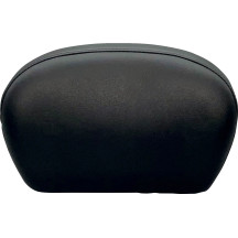 Sissy Bar Pad — 20.5 cm (8") height, 30 cm (11-3/4") width, 64 mm (2-1/2") thickness, Black