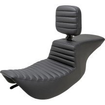 Tour Step-Up Seat — 80 cm (31-1/2") overall, 28 cm (11") driver width, Black