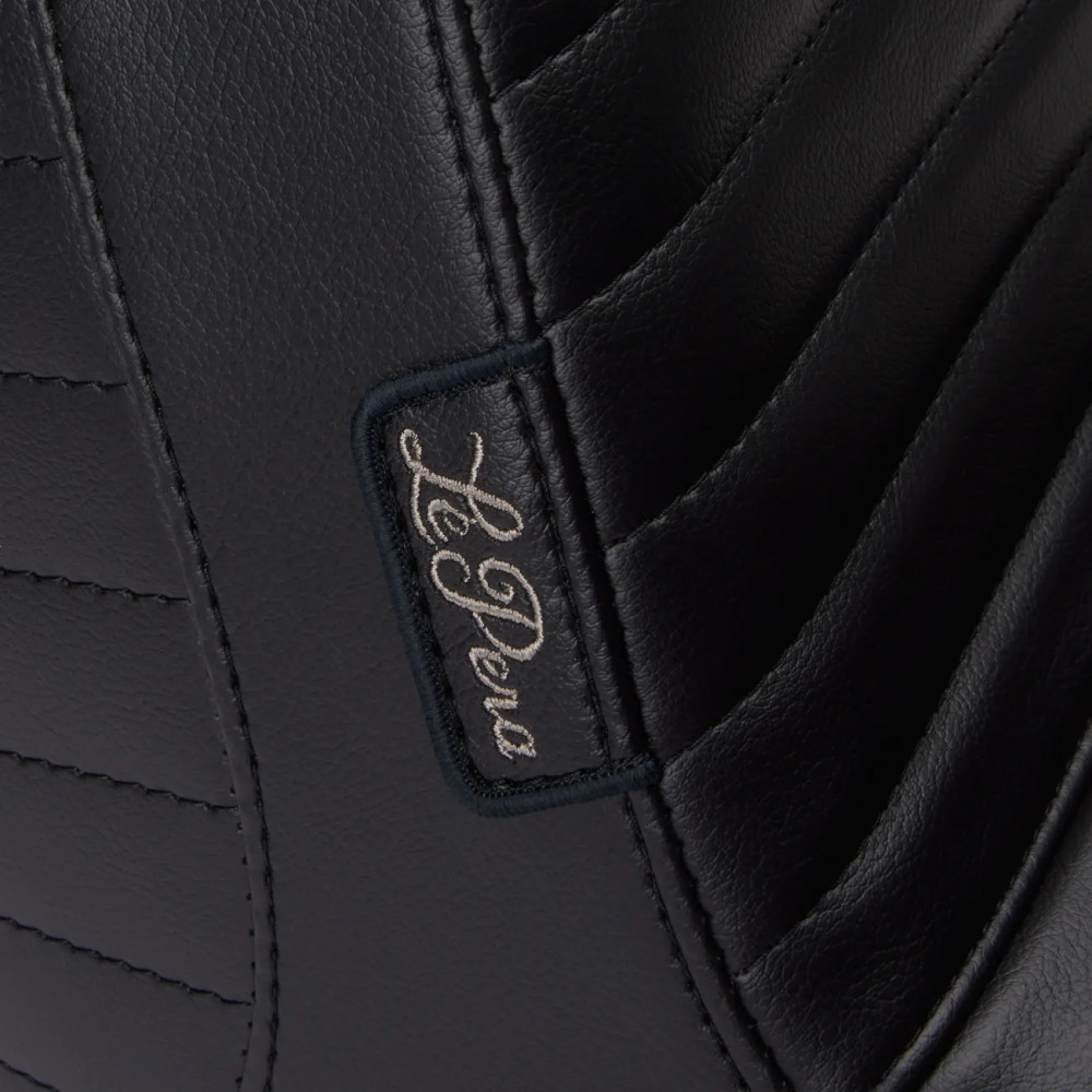 Asiento Tailwhip Up Front — 30 cm ancho conductor, 20,5 cm ancho pasajero, asiento 2-Up, Negro