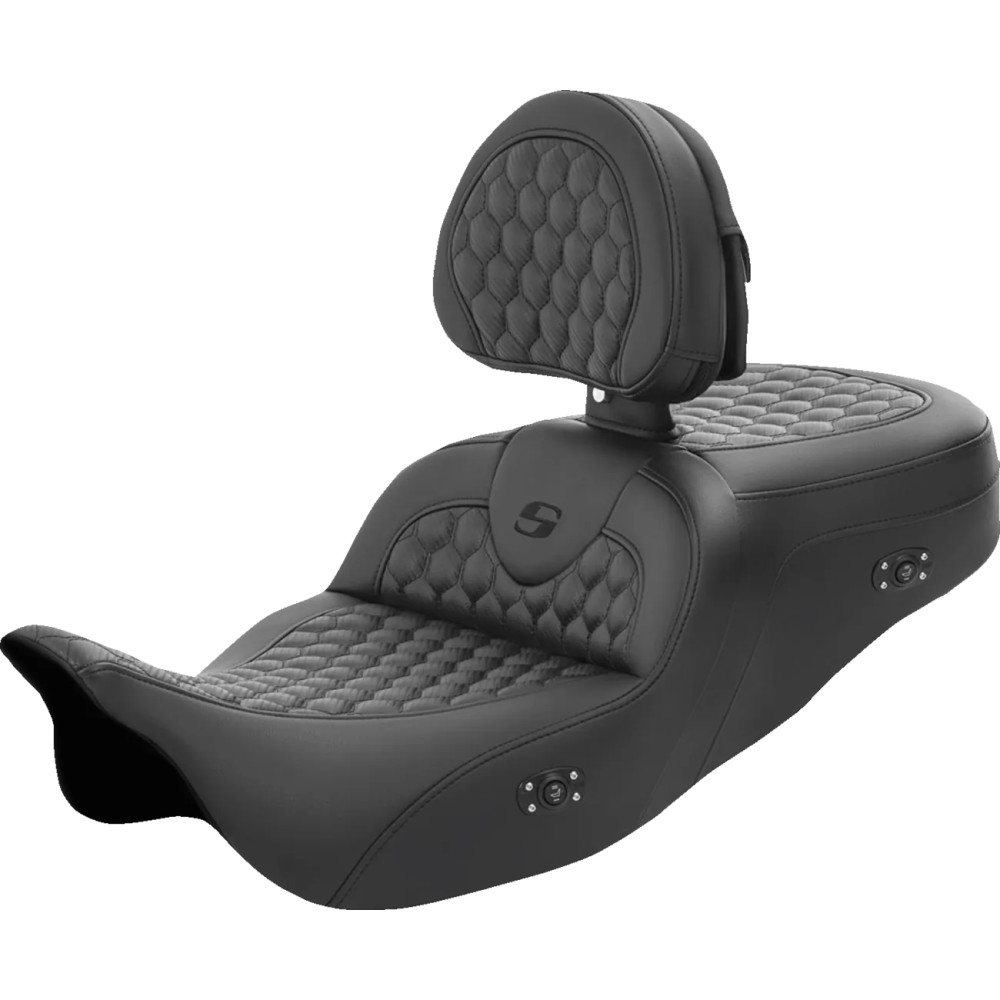 Honeycomb Roadsofa™ Seat — 78.5 cm (31") overall length, Black