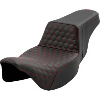 Honeycomb Step-Up Seat — Driver seat length 43 cm (17"), width 29 cm (11.5"), Black