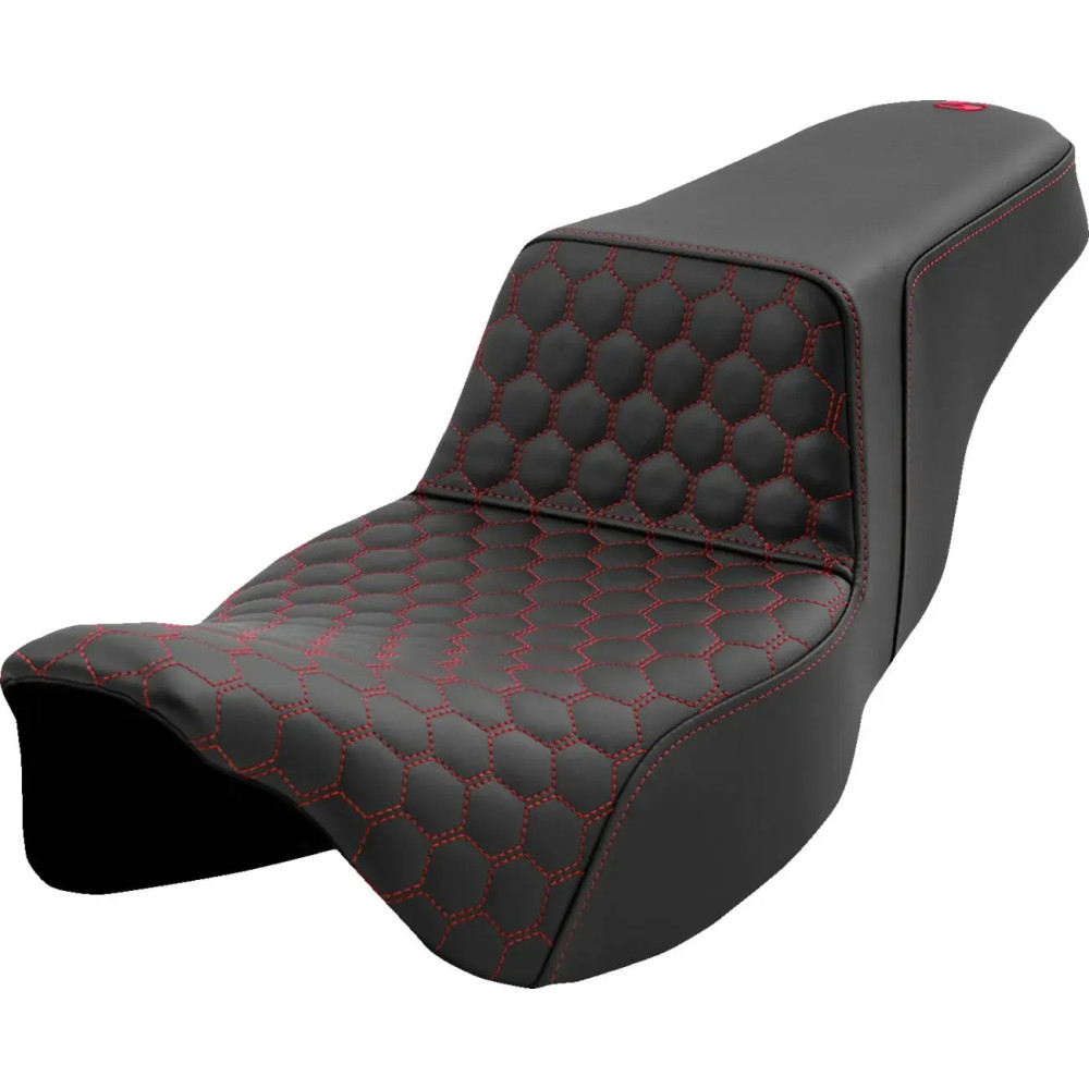 Honeycomb Step-Up Seat — Driver seat length 43 cm (17"), width 29 cm (11.5"), Black