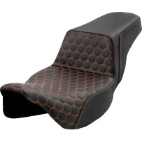 Honeycomb Step-Up Seat — 43 cm (17"), 29 cm (11-1/2"), Black, Orange