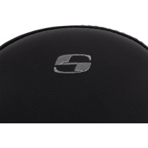 Lattice Stitch Step-Up Seat — 76 cm (30") overall, fits Standard tank, Black/Gray