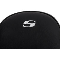 Lattice Stitch Step-Up Seat — Black, 76 cm overall, 30.5 cm width, Fits standard tank