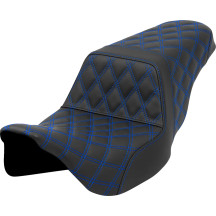 Lattice Stitch Step-Up Seat — Driver 38 cm (15 in) × 30.5 cm (12 in), Overall 76 cm (30 in), Black