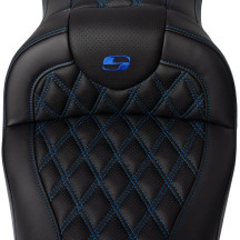 Roadsofa™ Lattice Stitch Seat — 38 cm driver, 39.5 cm wide, Black