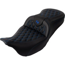 Roadsofa™ Lattice Stitch Seat — 38 cm driver, 39.5 cm wide, Black