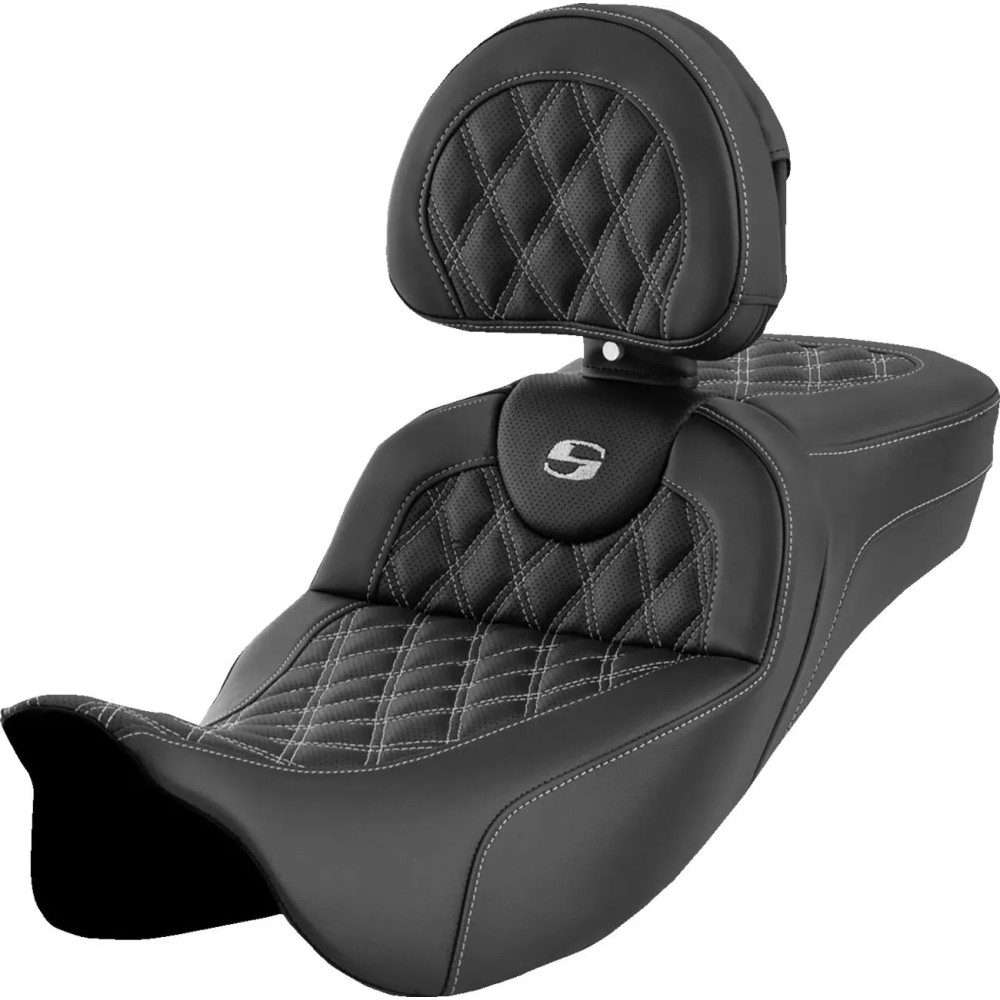 Roadsofa™ Extended Reach Seat — 42 cm driver length, 39.5 cm width, 5.5 in lumbar support