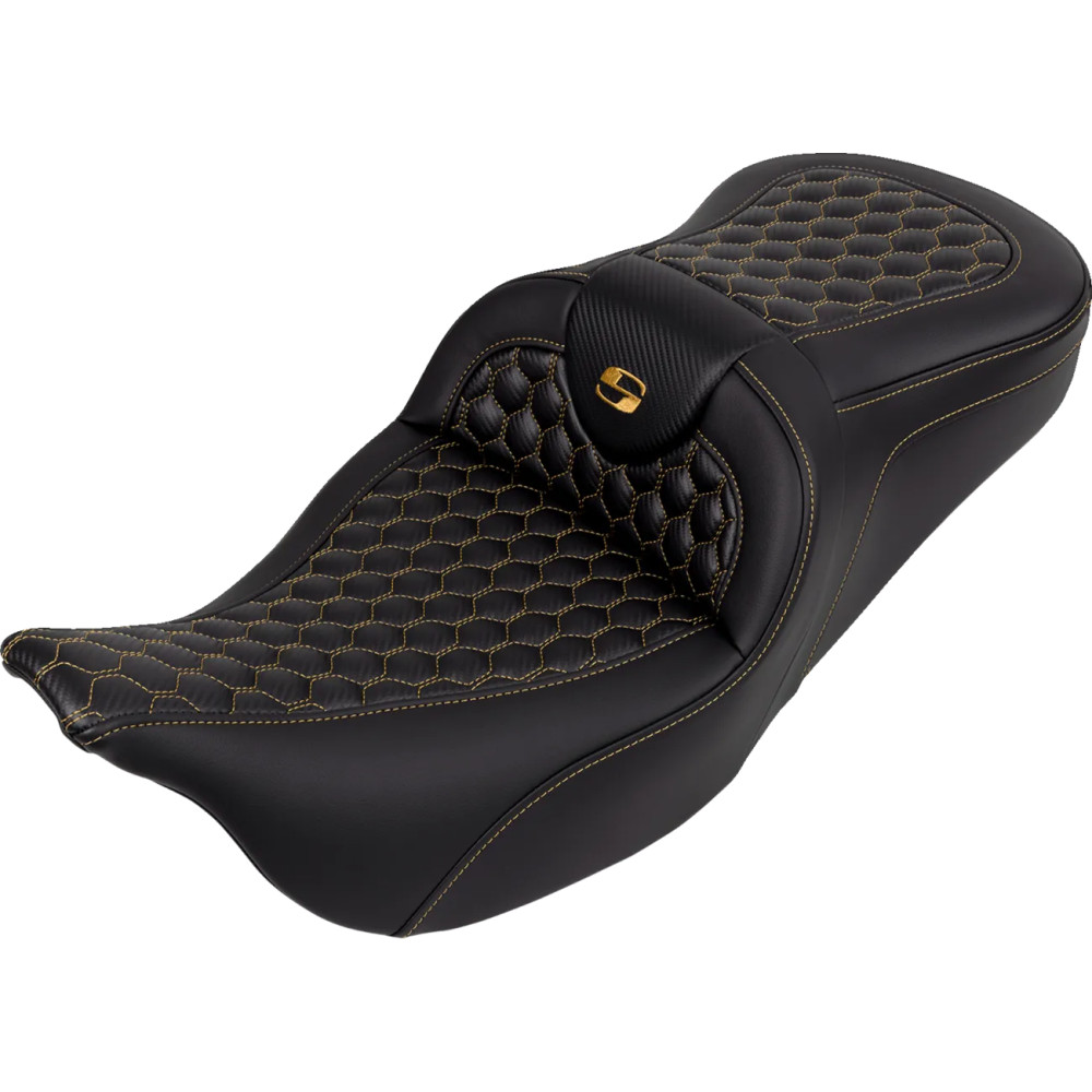 Honeycomb Roadsofa™ Seat — 78.5 cm (31") overall, 2-Up seat, Black