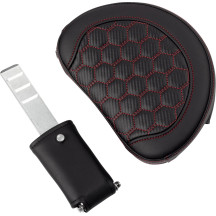 Honeycomb Roadsofa™ Seat — 78.5 cm (31") overall, 39.5 cm (15.5") driver, Black, Red