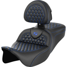 Honeycomb Roadsofa™ Seat — 2-Up, Overall Length 78.5 cm (31"), Black/Blue