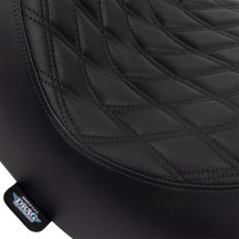 Solo Seat — 28-1/2 in length, 12-1/2 in width, Black
