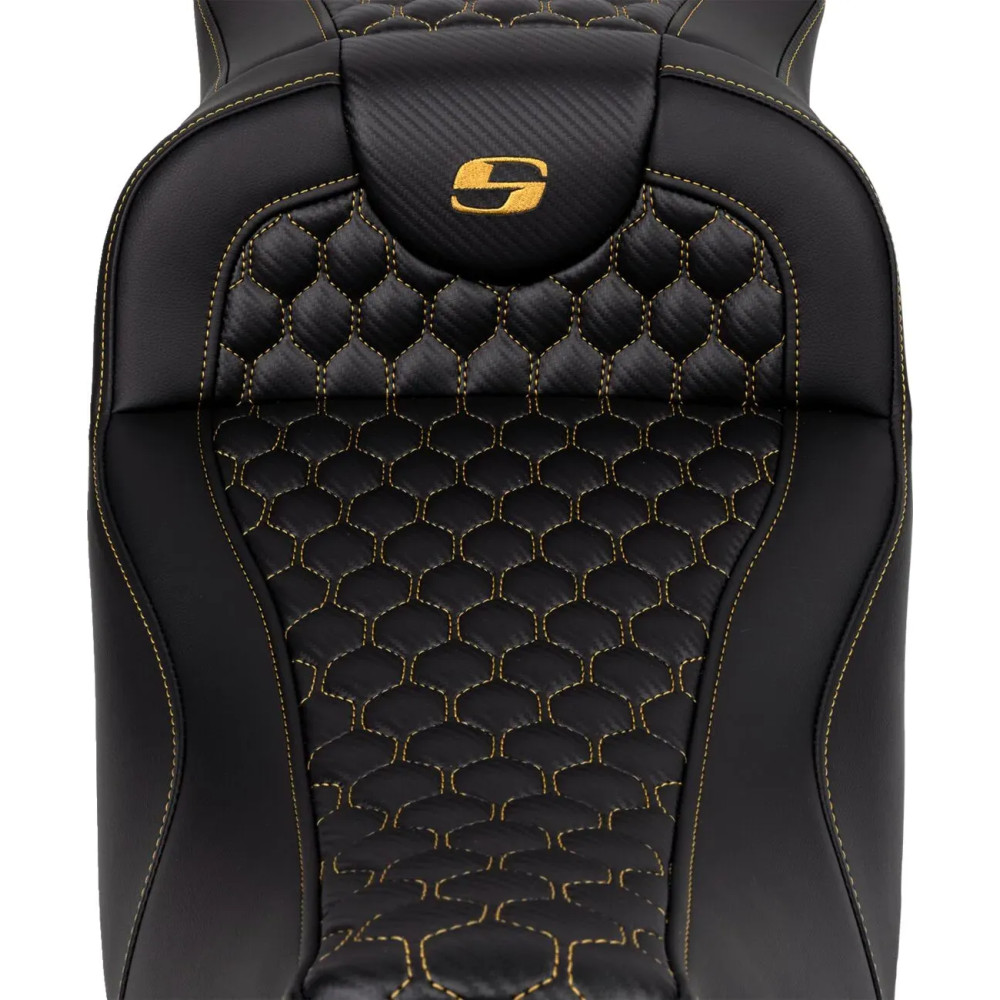 Honeycomb Roadsofa™ Seat — 2-Up, 31" (78.5 cm), Black/Gold