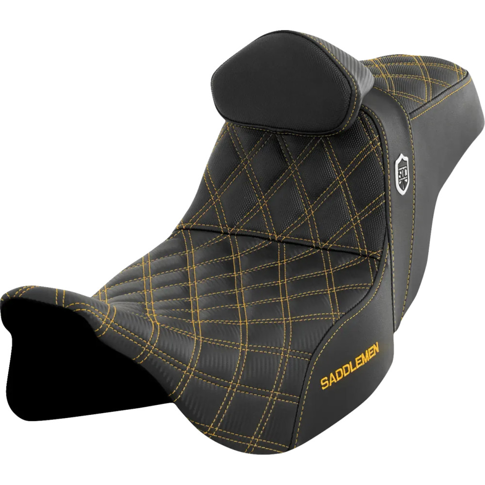 Pro Series SDC Performance Grip Seat — 76 cm (30") overall, 42 cm (16-1/2") driver length, 29 cm (11-1/2") width, Black