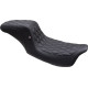 Double Diamond Squareback Seat — Driver width 10.5", Rear width 6.5", Black