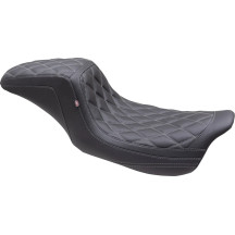 Asiento Double Diamond Squareback — 2 plazas, 26,5 cm (10-1/2") delantero, 16,5 cm (6-1/2") trasero