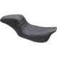 Double Diamond Squareback Seat — 10-1/2" driver, 6-1/2" rear, 2-Up seat, Black