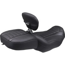 Asiento Solo Deluxe Touring — 39.5 cm (15-1/2"), Negro/Gris, Fibra de carbono